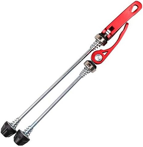 Road Mountain Bicycle MTB Wheel Hub Front and Rear QR Quick Release Skewers Clip Lever Axle 145/185mm, Pair,Multiple Color Options in Saudi Arabia