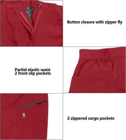 Little Donkey Andy Women's Waterproof Rain Pants Lightweight Breathable Rainproof Pants for Outdoor Hiking Golf in Saudi Arabia