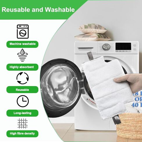 6 قطع من الألياف الدقيقة لاستبدال وسادات فراغ القرش المتوافقة مع غبار صاروخ القرش، الدوار، Navigator Lift-Away Pro، مكانس كهربائية خفيفة للغاية، مناسبة لسلسلة Shark Hv300 in Kuwait