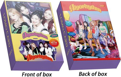 بطاقات صور KPOP ITZY 55 قطعة من ألبوم صور خوارزمية ITZY، بطاقات معجبين ITZY، بضائع البطاقات البريدية، بطاقة بريدية KPOP لمحبي ابنة ITZY، بطاقة لومو in Saudi Arabia