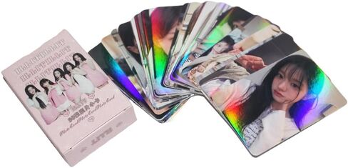 Yuto illit kpop Laser Photocard 55 قطعة ألبوم illit سوبر ريل مي بطاقة ليزر Kpop illit lomo بطاقات Kpop illit ألبوم بطاقة illit ليزر رسالة بطاقة بريدية هدية لمحبي Daugher in Kuwait