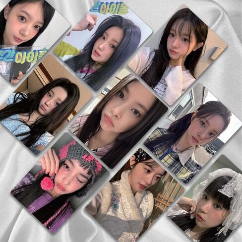 Yuto illit kpop Laser Photocard 55 قطعة ألبوم illit سوبر ريل مي بطاقة ليزر Kpop illit lomo بطاقات Kpop illit ألبوم بطاقة illit ليزر رسالة بطاقة بريدية هدية لمحبي Daugher in Kuwait