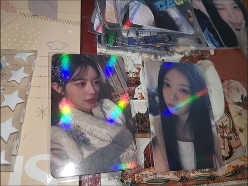 Yuto illit kpop Laser Photocard 55 قطعة ألبوم illit سوبر ريل مي بطاقة ليزر Kpop illit lomo بطاقات Kpop illit ألبوم بطاقة illit ليزر رسالة بطاقة بريدية هدية لمحبي Daugher in Kuwait