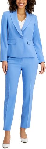 Le Suit Women's Petite Jacket/Pant Suit 50040600-450 in Saudi Arabia
