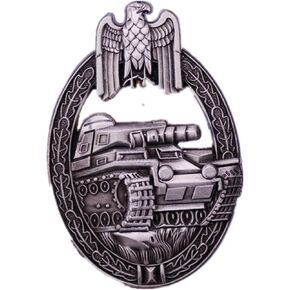 WW2 World War 2 German Armored Tank Division Eagle Oak Leaf Wreath Badge Pin