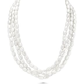 Layered Necklace Set, Statement Necklace, Necklaces for Women Trendy, Pearl Choker, Pearl Necklace, Choker Necklace for Women, Pearl Necklace and Earring Set, White Choker, Chunky Necklace, Costume