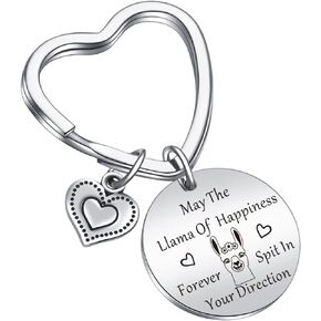 Llama Mom Jewelry Llama Gift Llama Jewelry Animal Keychain Llama Owner Keychain Mother Gift Animal Lover Gift Llama Lover Keychain Llama Lover Gift Sister Gift Llama Keychain