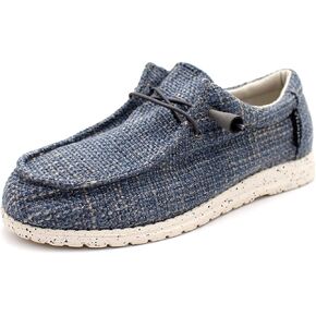 Womens Hola Multicolor Canvas Upper Fashion Slip On Loafers
