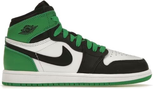 Nike Preschool Air Jordan 1 High Retro High OG PS FD1412 031 Lucky - Size 3y,Black/Lucky Green-white in Saudi Arabia