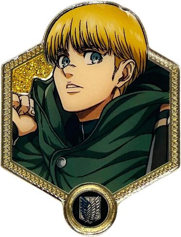 Golden Series 2: Final Season Armin Arlelt - Attack on Titan Collectible Enamel Pin in Saudi Arabia