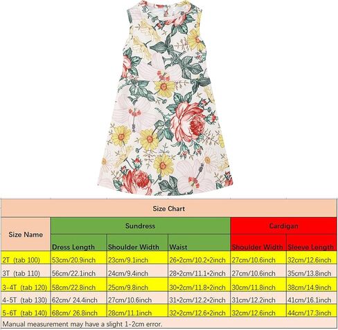 فستان YIJODM للفتيات الصغيرات مع سترة صوفية مكونة من قطعتين من ملابس البنات فستان زهري وأكمام طويلة in Kuwait