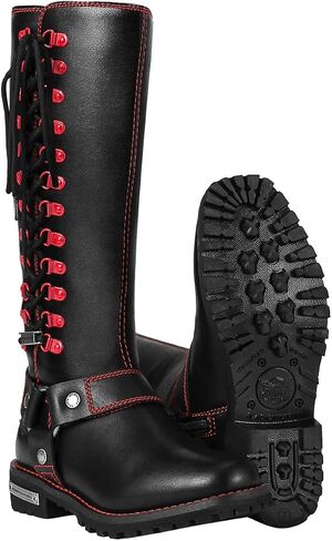 Women's Knee-High Fashion Boots, Comfortable Low Heel Mid Calf Flat Boots for Ladies. in Saudi Arabia