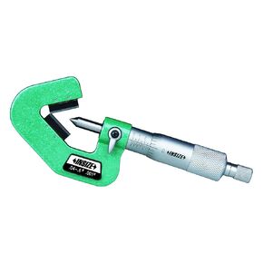 INSIZE 3290-383 V-Anvil Micrometer, 3.2"-3.8", Graduation 0.001"