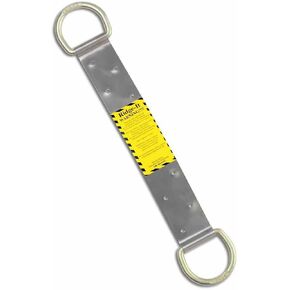 Guardian Fall Protection 00500 RIDG-1 Single D-Ring Roof Anchor with Nails 11-Inch in Length and 1 D-ring, 9¾"