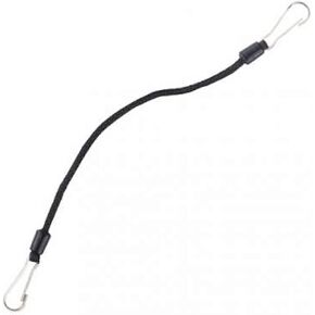 Smitty | ACS-601 | Black | 7 1/2" Double Clip Lanyard | Referee Officials Choice