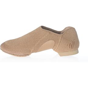 Varsity Knit Strut Split Sole Jazz Dance Shoes