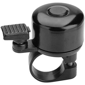 Black Bike Bell Bike Ring Bell Classic Bicycle Bell Loud Sound Bike Ring Aluminum Bike Ring for Road Bike, Mountain Bike, City Bike, Sports Bike Cycling