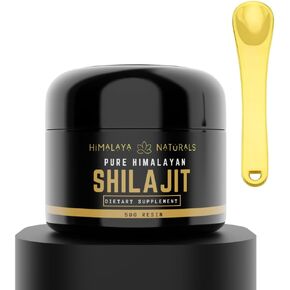 Shilajit 50 Gram | Pure Himalayan Shilajit Organic Resin, Max Potency, Fulvic Acid, Humic Acid & 85+ Trace Minerals, Natural Supplement | for Oral Use & Foot/Bath Detox Soak