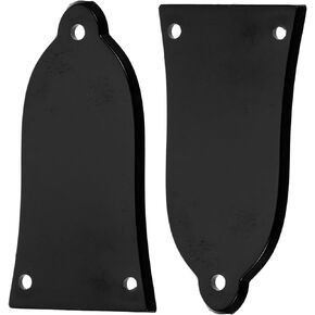 2pcs Guitar Tuning Lever Cover Bass Supplies 3 Holes Guitar Truss Rod Cover Truss Rod Covers Rod Cover Plate with Screws Plastic Guitar Rod Cover Guitar Parts Abs Pole Cover Repair