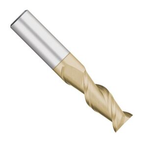 Kodiak Cutting Tools KODIAK149638 USA Made High Performance Solid Carbide End Mill for Aluminum, 45 Degree, 2 Flute, 1/8" Diameter, 1/8" Shank, 1/2" Length of Cut, 1-1/2" Overall Length