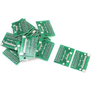 uxcell 20pcs FPC/FFC DIP24 0.5mm 1.0mm Double Sided Circuit Board PCB Adapter