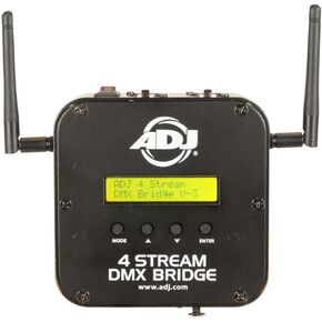 ADJ Products 4 Stream DMX Bridge WiFLY Wireless DMX Bridge for Wireless DMX Control 4ST100