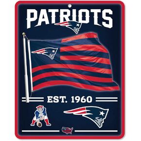 New England Patriots Americana Banner Flag Sign
