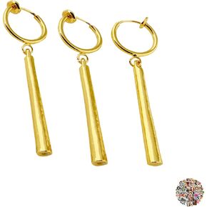 23 pcs One P. Luffy Jewelry Set Roronoa Zoro Earrings Cosplay clothing Accessories- Gold