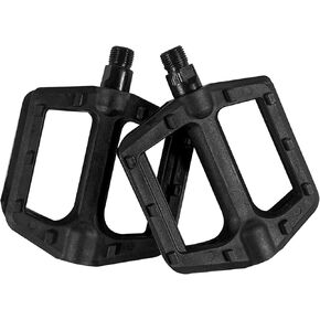 Bike Pedals Universal Fit Bicycle Pedal 9/16" Compatible Non-Slip Durable Lightweight for Most Adult Bikes MTB mountain bike road bike city bike lady bike women's bikes men's bikes
