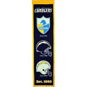 NFL Los Angeles Chargers Heritage Banner