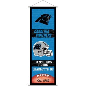 Carolina Panthers Banner and Scroll Sign