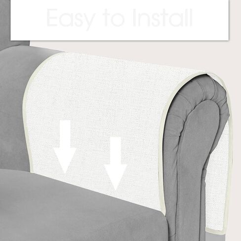 حامل جهاز التحكم عن بعد من Joywell لكرسي الكرسي بذراعين ومسند الذراع ومنظم للأريكة وكرسي بذراعين مع 6 جيوب لتخزين المجلات والكمبيوتر اللوحي والهاتف والآيباد وجيوب شبكية، أبيض in Kuwait