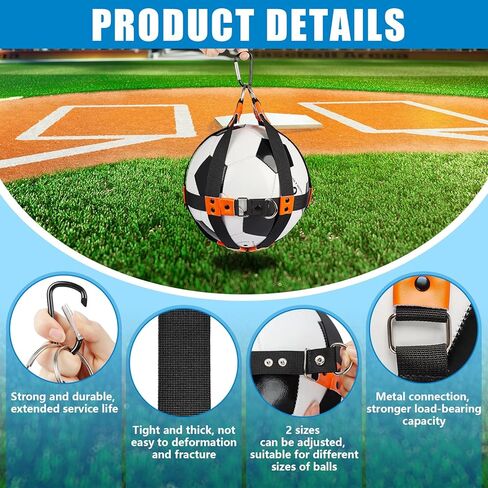 حقيبة كرة شبكية مكونة من قطعتين، حقيبة كرة سلة قابلة للتعديل، حقيبة تخزين كرة رياضية محمولة لحمل كرة القدم وكرة القدم الطائرة، مثالية لعشاق رياضات الكرة in Kuwait