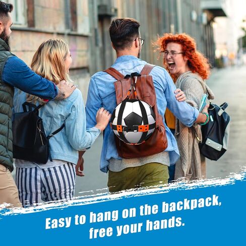 حقيبة كرة شبكية مكونة من قطعتين، حقيبة كرة سلة قابلة للتعديل، حقيبة تخزين كرة رياضية محمولة لحمل كرة القدم وكرة القدم الطائرة، مثالية لعشاق رياضات الكرة in Kuwait