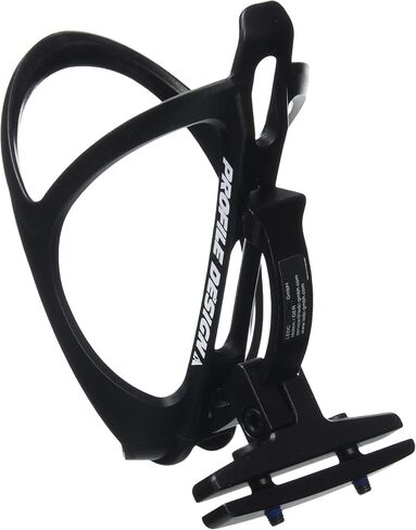 Profile Designs RMP Rear Mount Dual Water Bottle Cage Bicycle Hydration System with Adjustable Tilt Elliptical Arch Clamp, Matte Black in Kuwait