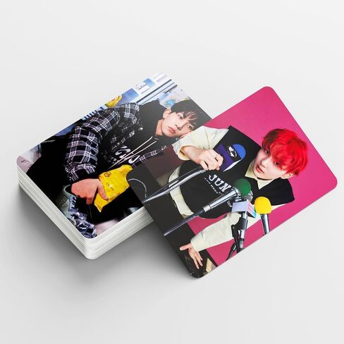 بيان ENHYPEN: بطاقات الصور لليوم الأول 55 قطعة 2023 بيان الألبوم الجديد الرابع: اليوم الأول Lomo Cards هدية سلع Kpop للمعجبين الأولاد والبنات ENGENE-Type B in Kuwait