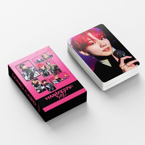 بيان ENHYPEN: بطاقات الصور لليوم الأول 55 قطعة 2023 بيان الألبوم الجديد الرابع: اليوم الأول Lomo Cards هدية سلع Kpop للمعجبين الأولاد والبنات ENGENE-Type B in Kuwait