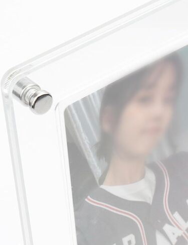 Kpop Acrylic CD/Photocard Display Clear CD Display Frame Photocard Holder with 1 CD Slot & 4 Photocard Slots for Displaying, Collecting, Picture, CD in Saudi Arabia