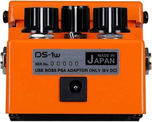 حزمة دواسة التشويه Boss DS-1W مع كابل أداة Pig Hog PCH10BK "أسود منسوج"، 12 قطعة جيتار وقماش تلميع الصوت السائل in Saudi Arabia