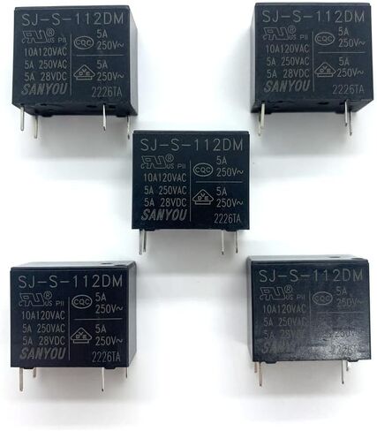 5 قطعة مرحل طاقة صغير SRD-S-112DM SRD-S-112D 12VDC 15A in Saudi Arabia
