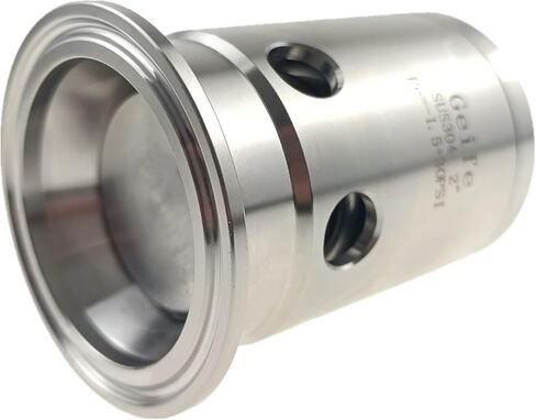 2" Tri Clamp PRV Fixed at 15 psi, 30 psi or 45 psi Pressure Relief and Vacuum Valve Stainless Steel 304 (30 psi (2 bar)) in Kuwait