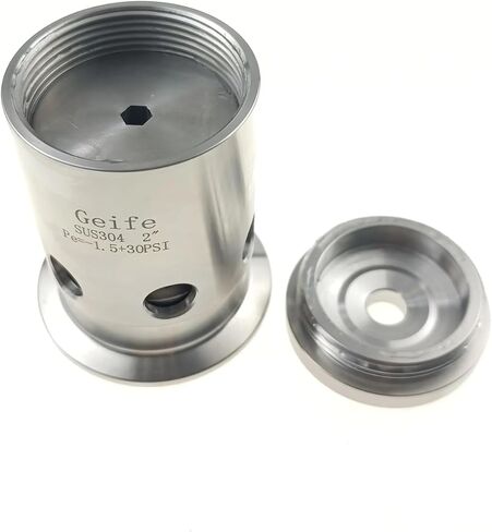 2" Tri Clamp PRV Fixed at 15 psi, 30 psi or 45 psi Pressure Relief and Vacuum Valve Stainless Steel 304 (30 psi (2 bar)) in Kuwait