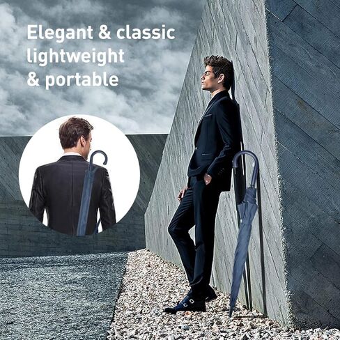 مظلة جولف مقاومة للرياح مقاس 62/64 بوصة، مظلة كبيرة جدًا ذات مظلة مزدوجة مزودة بفتحات تهوية ومفتوحة تلقائيًا للرجال والنساء in Kuwait