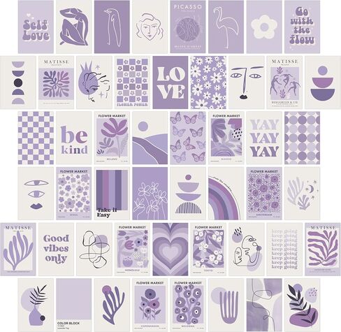 Blue Room Decor Aesthetic,Blue Wall Collage Kit Posters for Room Aesthetic Posters Prints,Blue Aesthetic Dorm Room Decor for Teen Boys Girls (50pcs 4x6 inch in Saudi Arabia