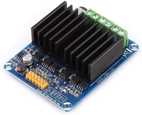 Akozon 1pc DC5-12V 0A-30A Dual-Channel H Bridge Motor Driver Board Module for in Saudi Arabia