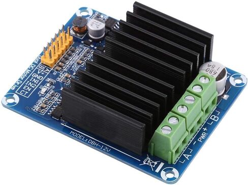 Akozon 1pc DC5-12V 0A-30A Dual-Channel H Bridge Motor Driver Board Module for in Saudi Arabia