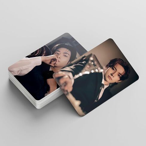 55 قطعة من بطاقة ENHYPEN Lomo بطاقة ENHYPEN التذكارية Photocard بطاقة ENHYPEN لجمع الهدايا والمراوح in Saudi Arabia