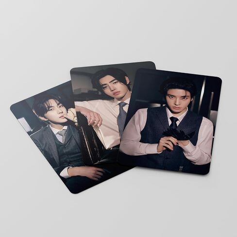 55 قطعة من بطاقة ENHYPEN Lomo بطاقة ENHYPEN التذكارية Photocard بطاقة ENHYPEN لجمع الهدايا والمراوح in Saudi Arabia