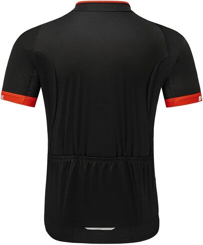 قميص رجالي لركوب الدراجات من الجيرسيه الأساسي بأكمام قصيرة، ملابس للدراجة، سحاب كامل مع جيب، قمصان ركوب الدراجات سريعة الجفاف in Kuwait