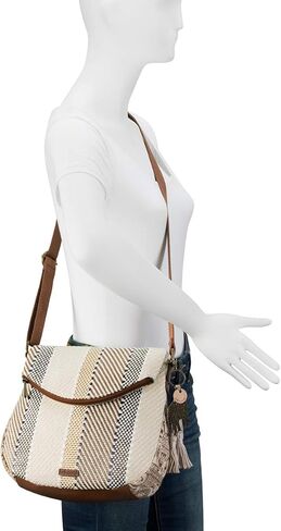 Sakroots Crossbody Bag in Eco-Twill, Multifunctional Purse with Adjustable Strap & Zipper Pockets in Kuwait